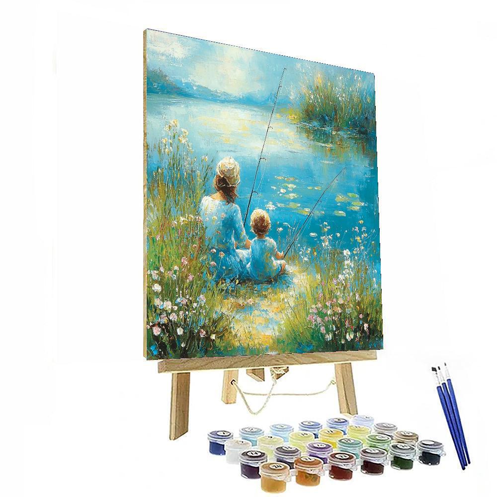 Together At The Lake Paint By Numbers Kits