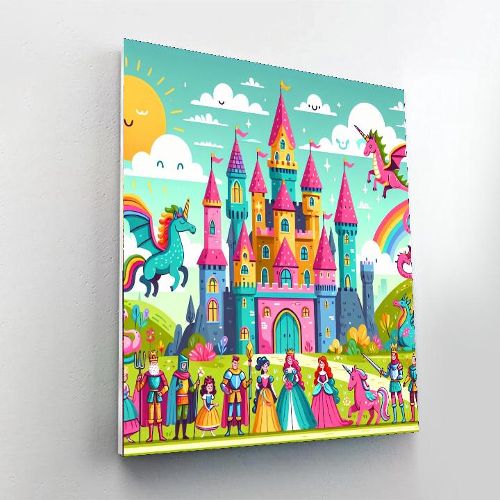 Magic Castle Adventures Paint By Numbers