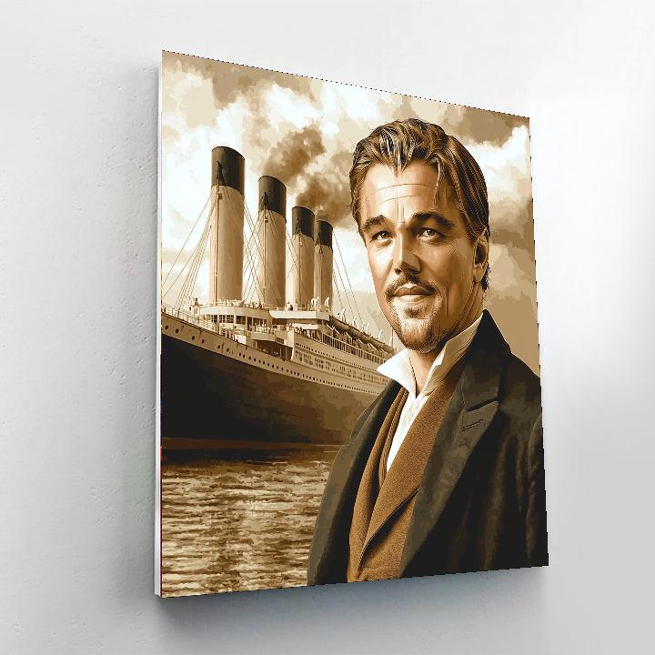 Leonardo Dicaprio: Crafting Legacies Beyond Titanic Numbered Painting Kits