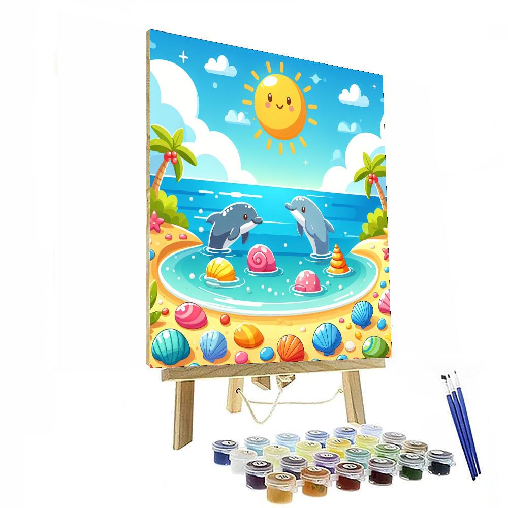 Seaside Stories Number Painting