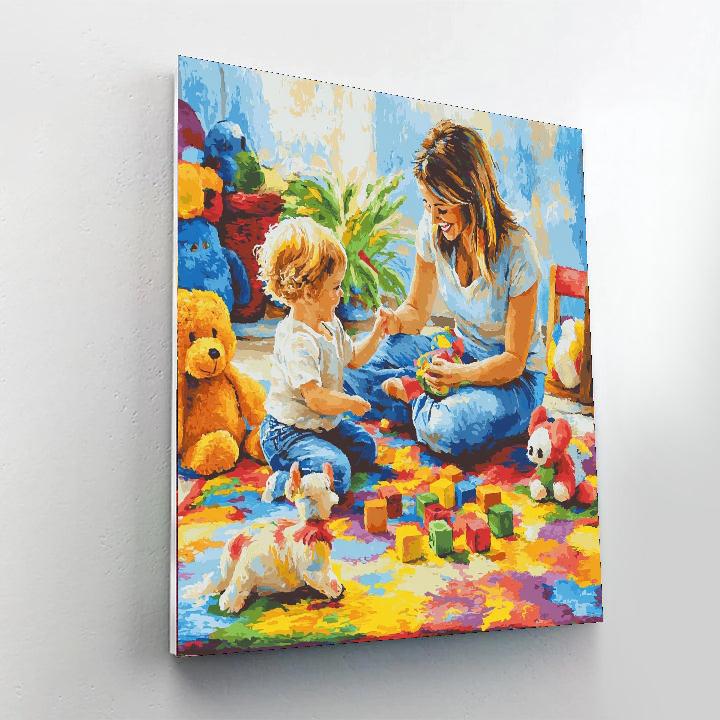 Playful Moments Paint By Numbers