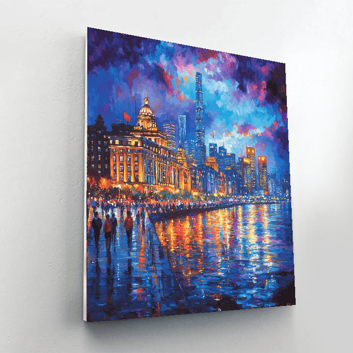 The Bund - Shanghai DIY Paint By Numbers