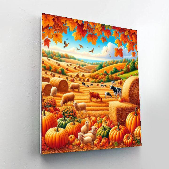 Sunny Farm Harvest Paint By Numbers Kits