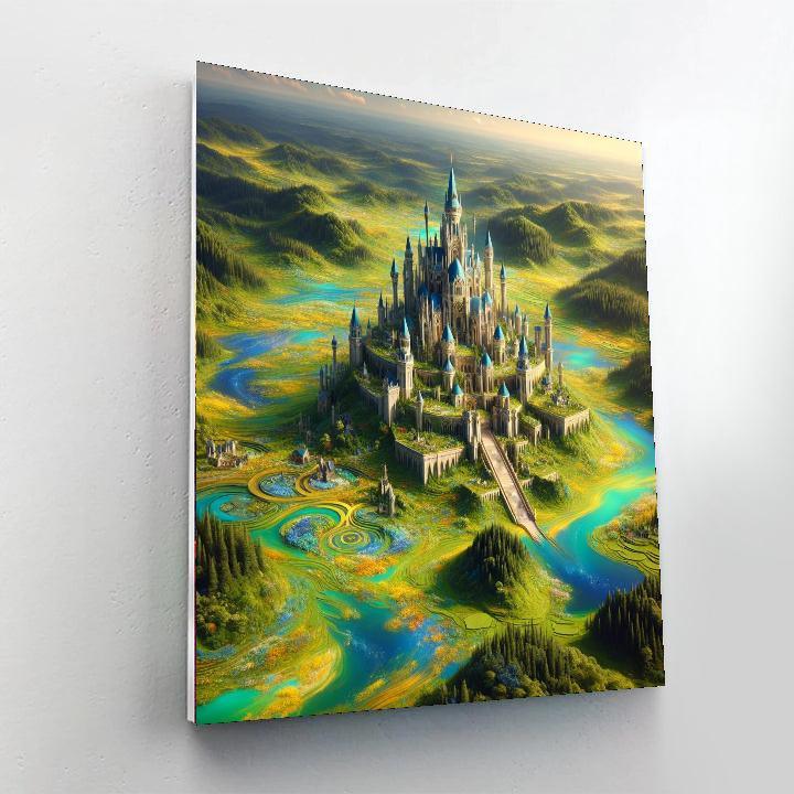Majestic Castle Dreamscape Numbered Painting Kits