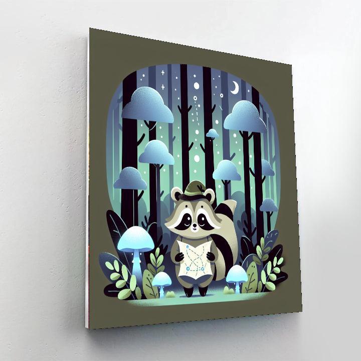 Mystery Forest Quest Paint By Color