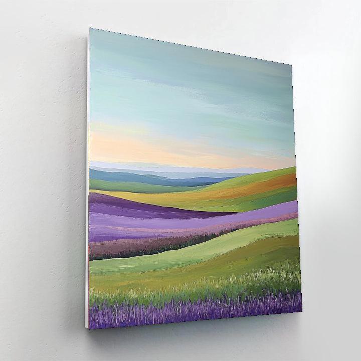 Mark Rothko Inspired Transcendental Embrace  Paint By Color