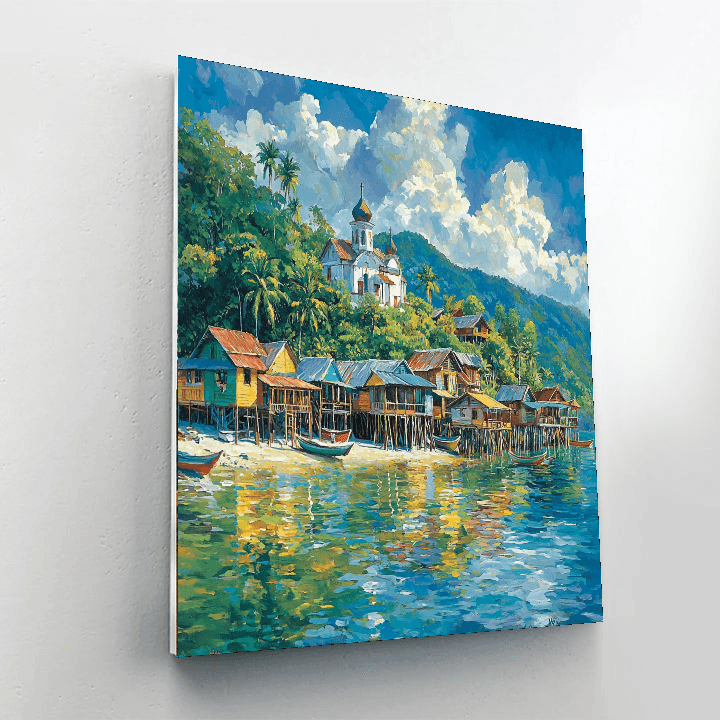 Chiloe Island DIY Paint By Numbers