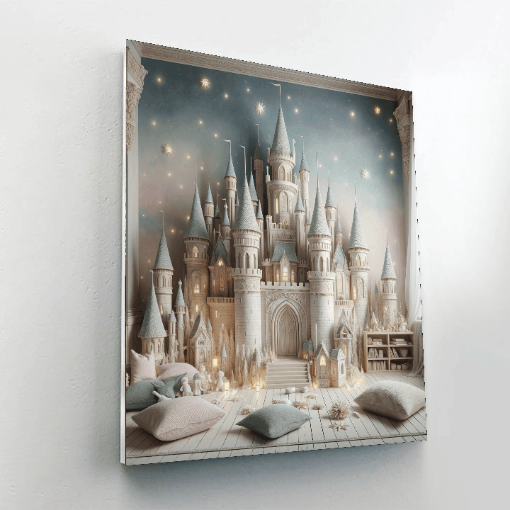 Ethereal Fairy Tale Castle - DIY Painting By Numbers Kit