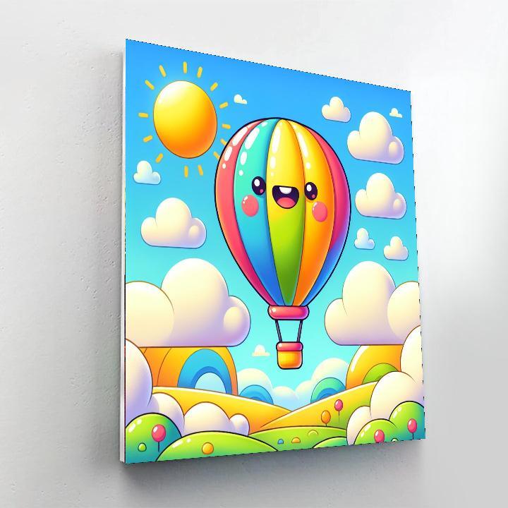 Adventure In A Balloon Paint By Numbers Kits