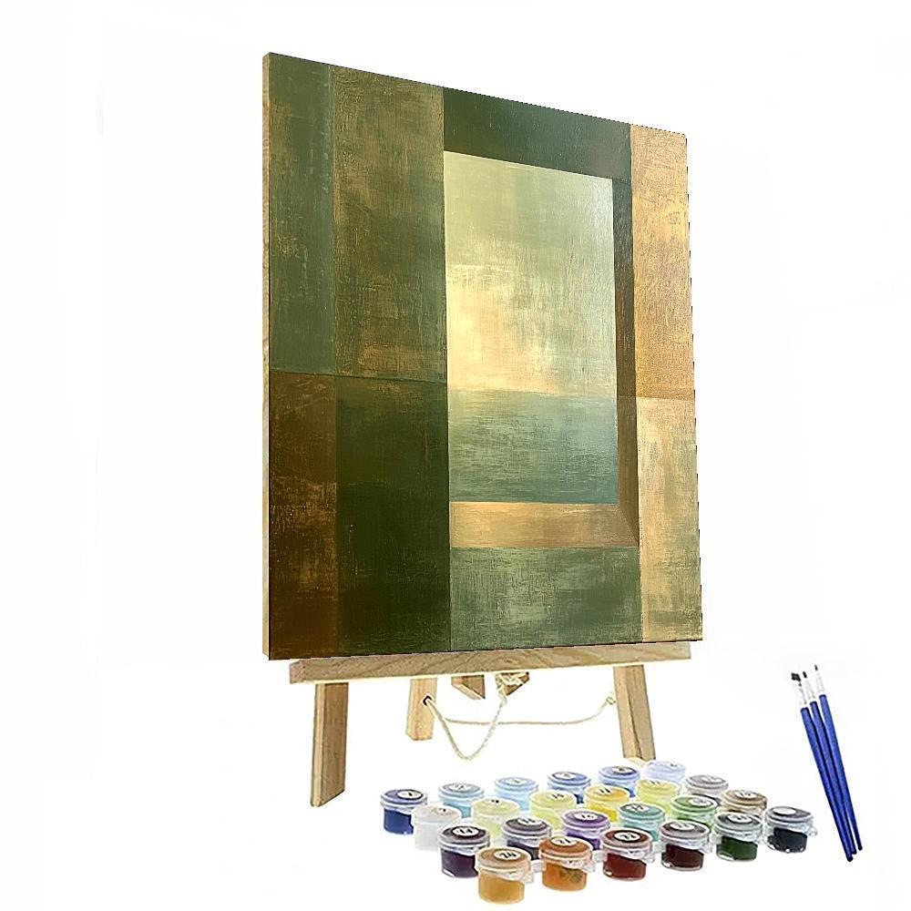 Mark Rothko Inspired Whispers Of Stillness  Painting Number Kit