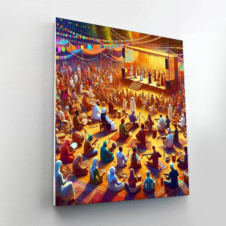 Folk Festival In Sydney Paint By Numbers