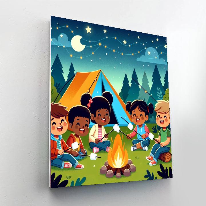 Camping Quest Paint By Numbers