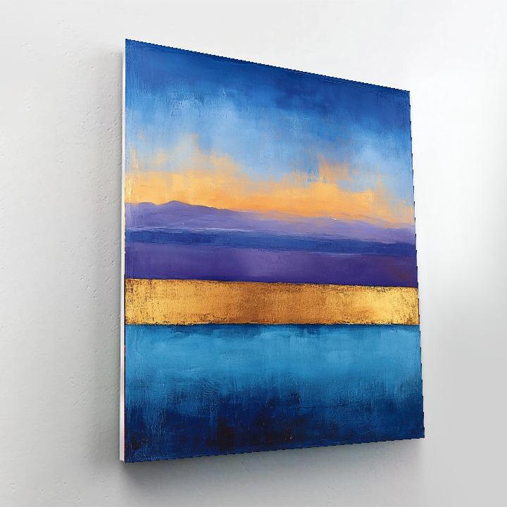 Mark Rothko Inspired Ethereal Twilight Serenity  Numbered Painting Kits