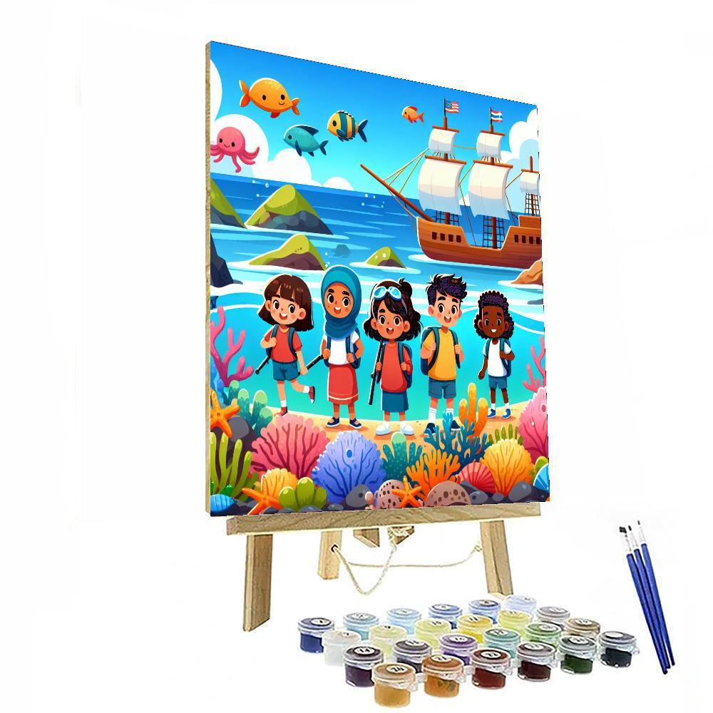 Oceanic Explorer Voyage Numbered Painting Kits