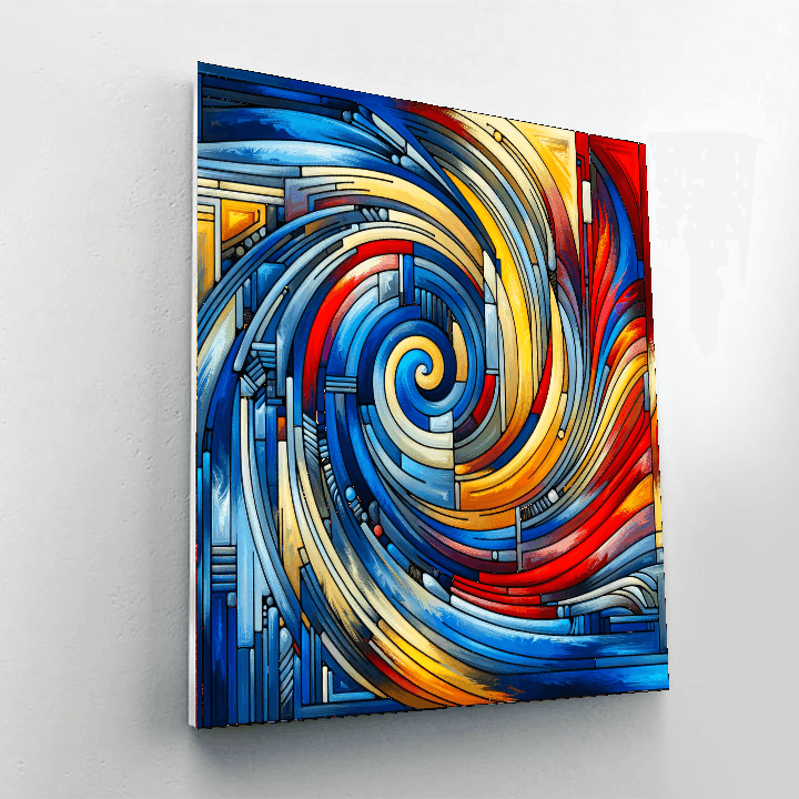 Abstract Dreamscape Painting Number Kit