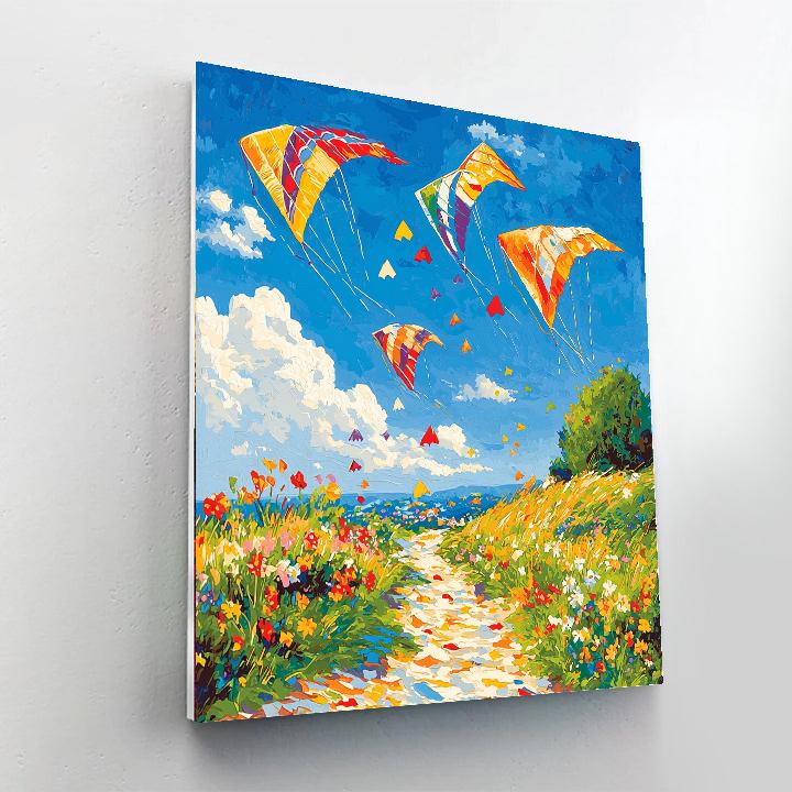 Kite Flying Memories Paint By Numbers
