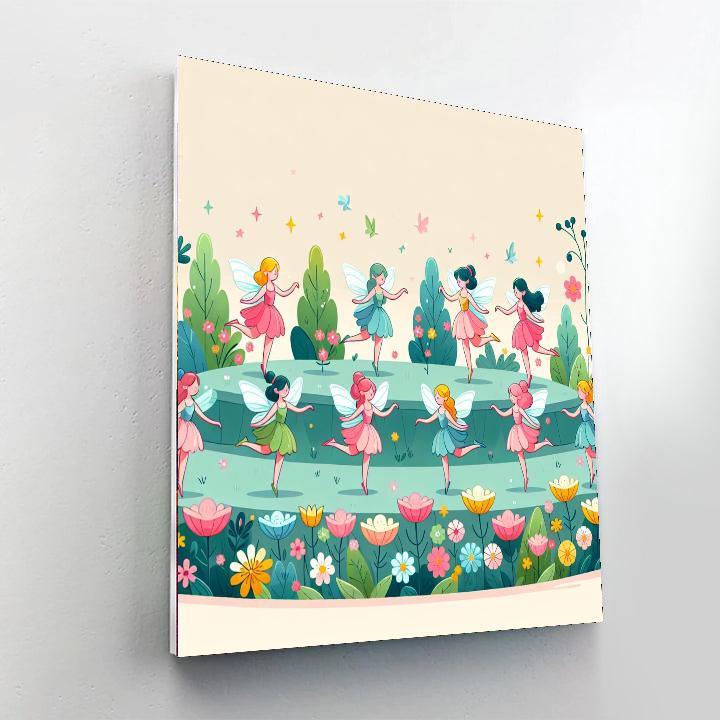 Fairy Garden Dance Paint By Numbers Kits