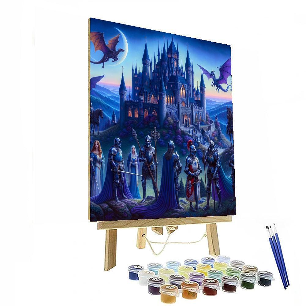 Majestic Medieval Fantasy Numbered Painting Kits