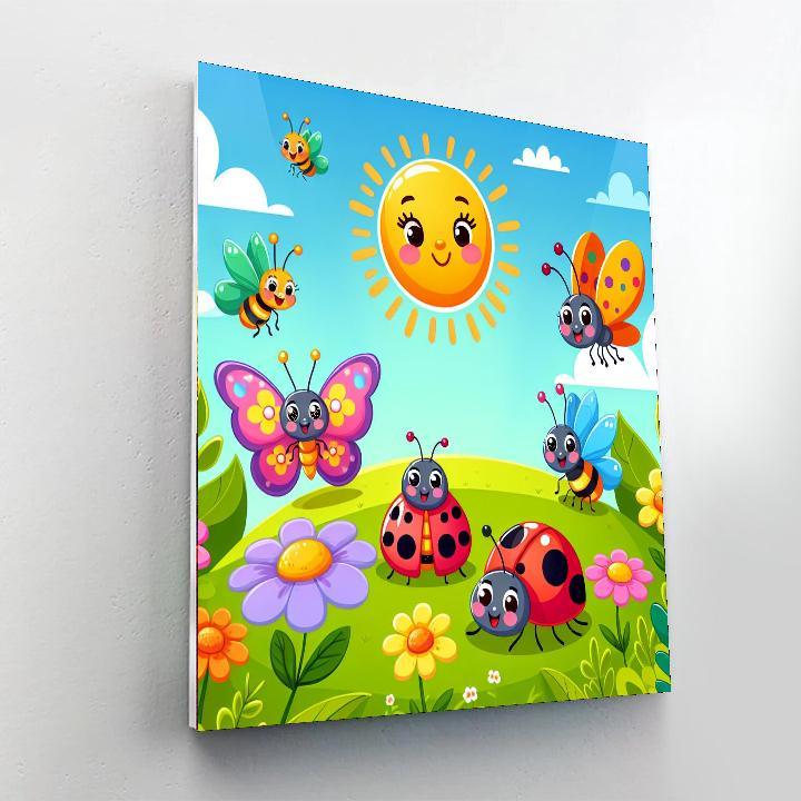 Incredible Insect World Paint By Number