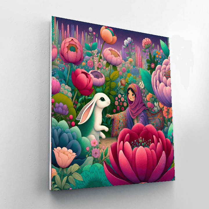 Alice's Adventure Paint By Numbers Art