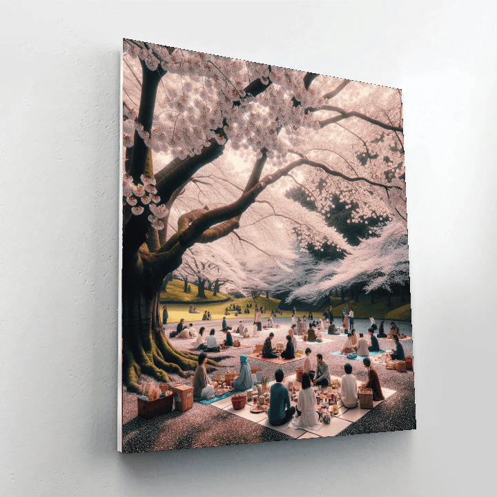 Hanami Festival - Tokyo Paint By Color