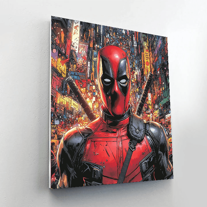 Ryan Reynolds: The Merc With A Mouth Unplugged Numbered Painting Kits