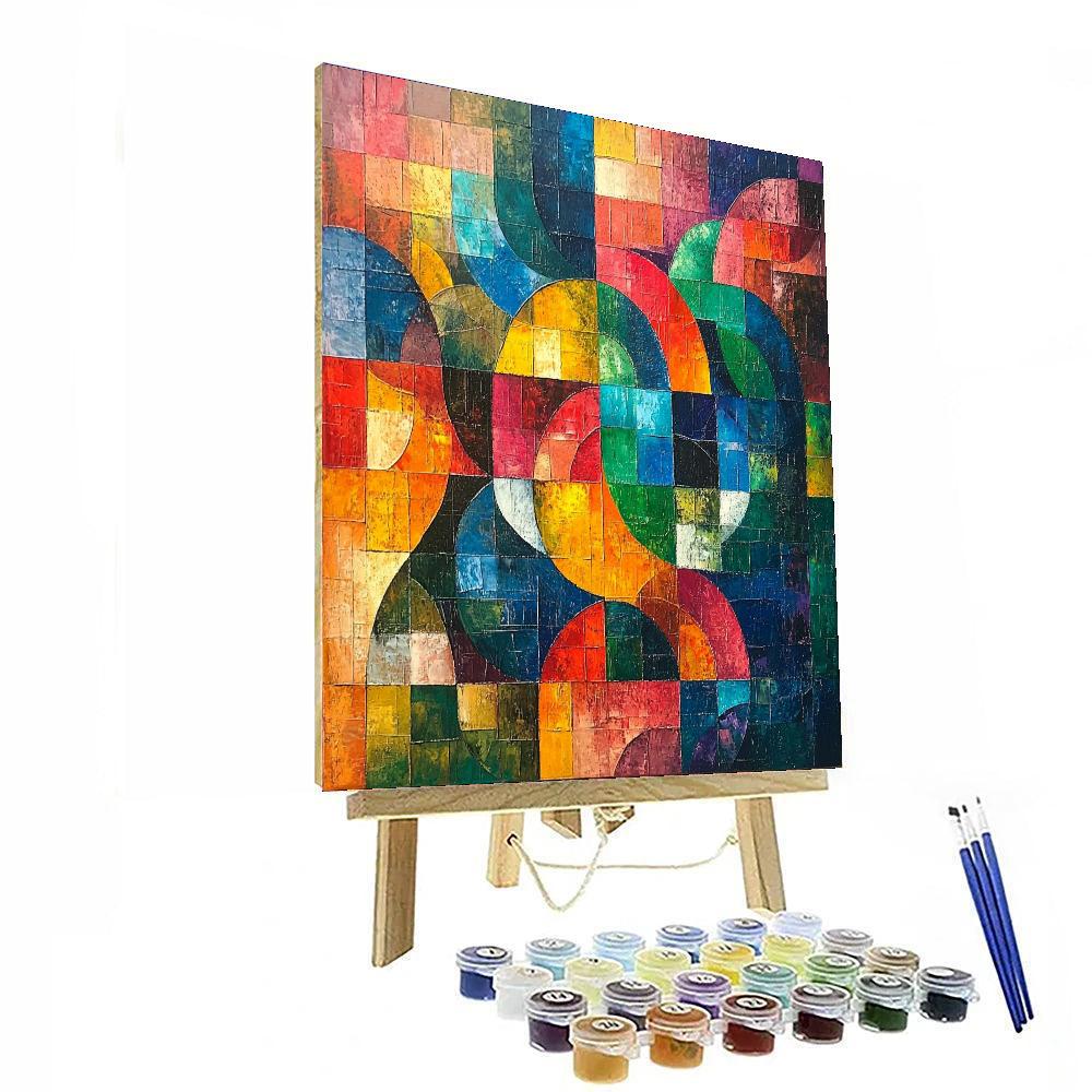 Paul Cézanne Inspired Abstract Symphonies  Paint By Numbers Kits