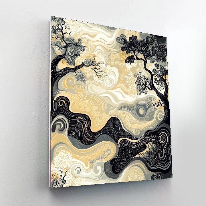 M.C. Escher Inspired Fractal Landscapes  Paint By Numbers Kits