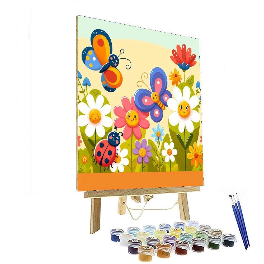 Friendly Garden Helpers Paint By Color