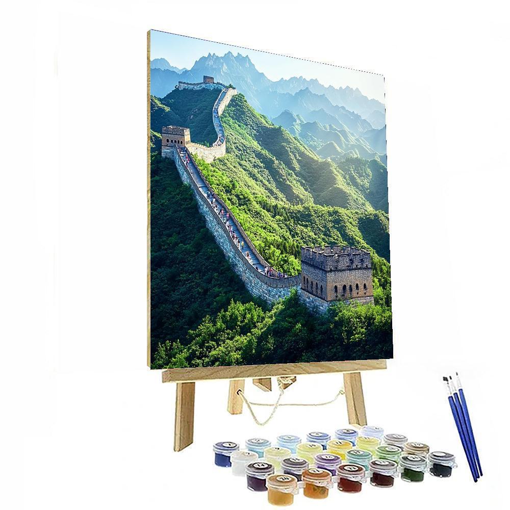 The Great Wall - China Paint By Number