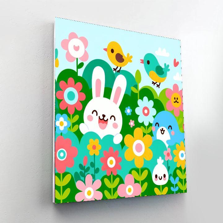 Magic Garden Frolic Numbered Painting Kits