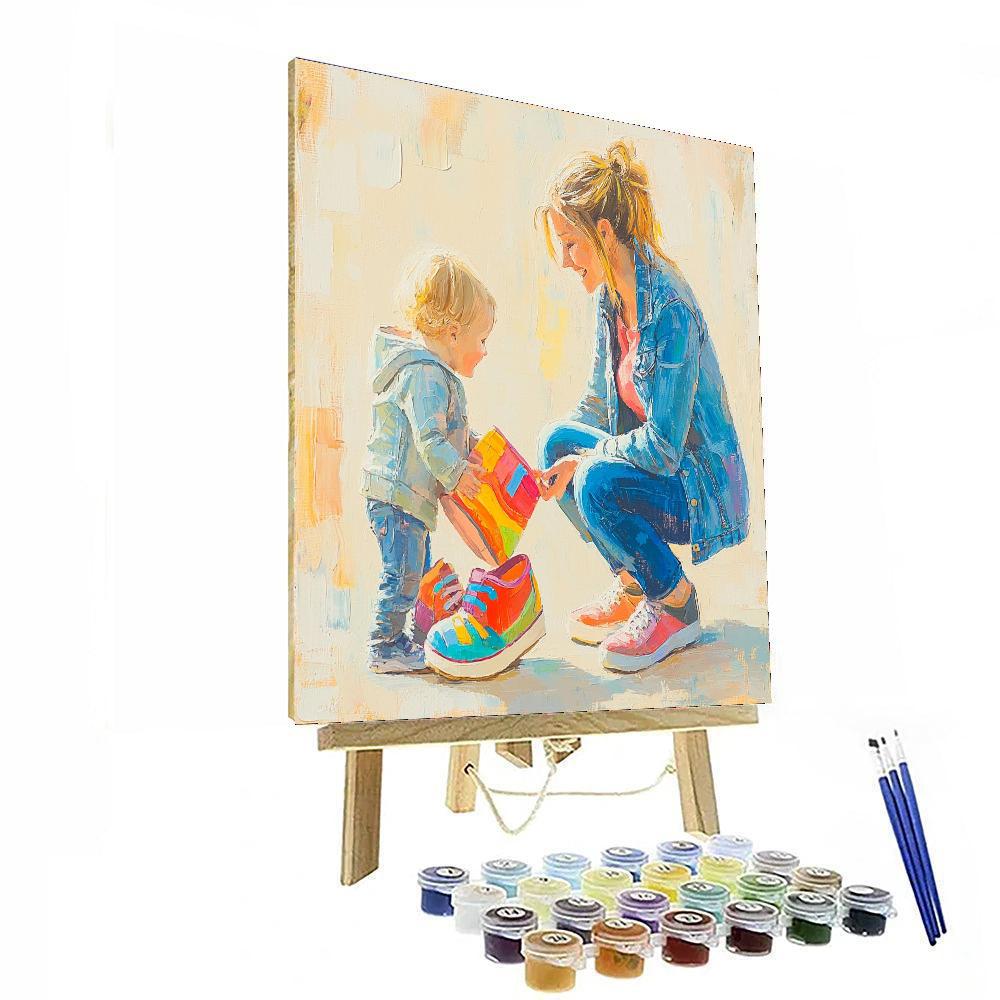 In Her Shoes Paint By Numbers