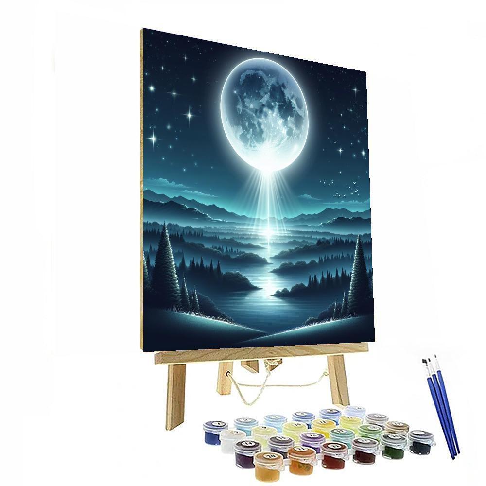 Mystical Moonlit Nights Paint By Color