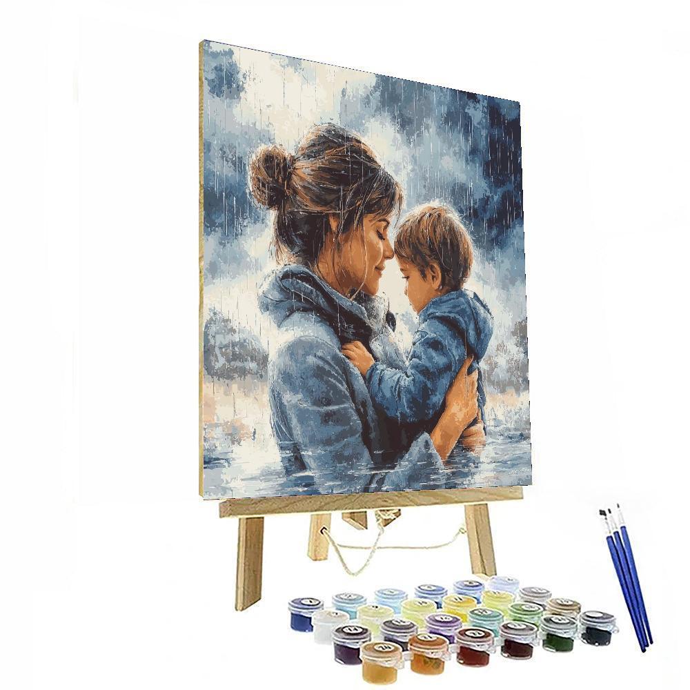 Mom's Healing Touch Painting Number Kit