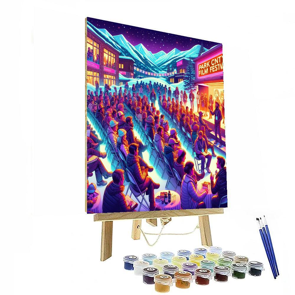 The Sundance Film Festival Painting Number Kit