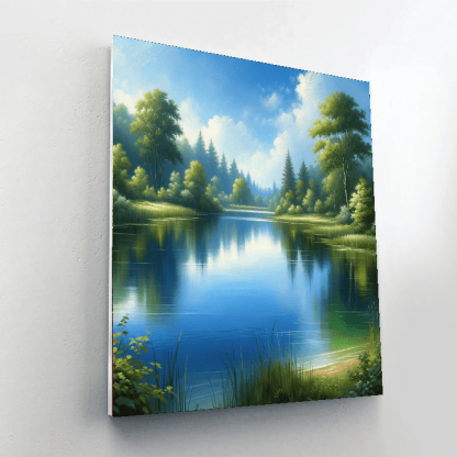 Serenity Of Still Waters Paint By Number