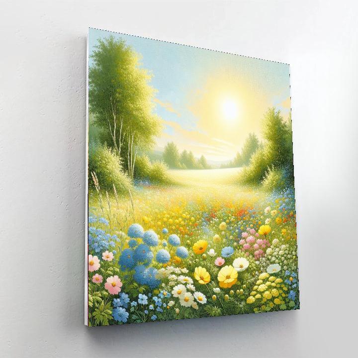 Summer Meadow Joy Painting By Numbers Kit