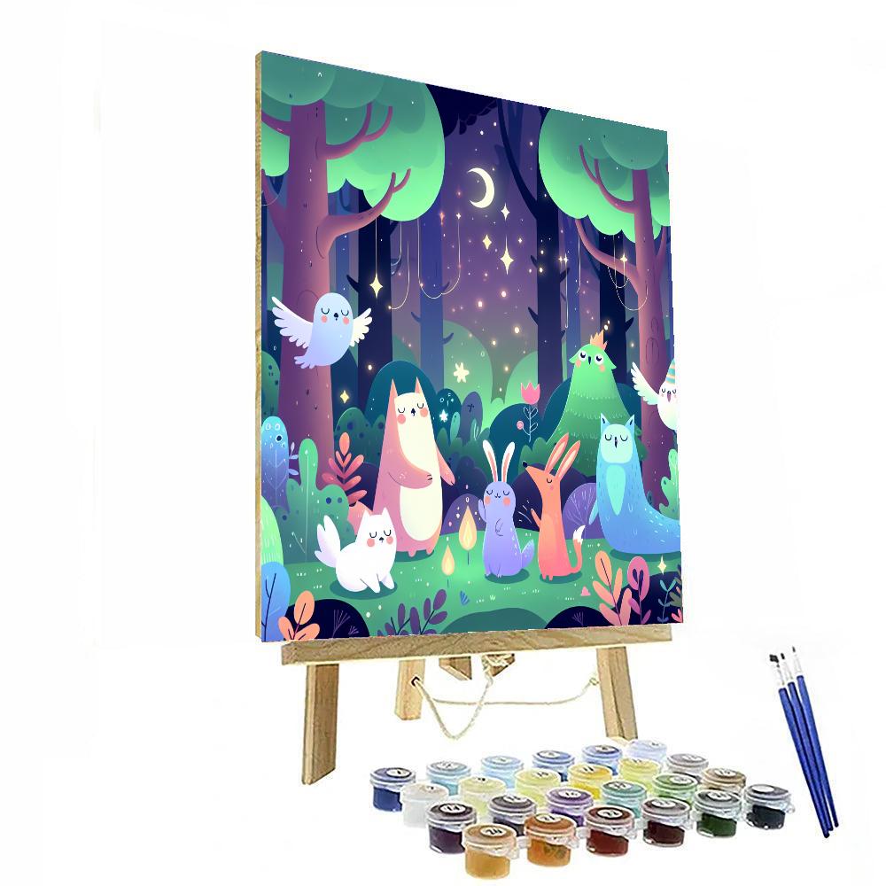 Fairytale Forest Festival Paint By Color