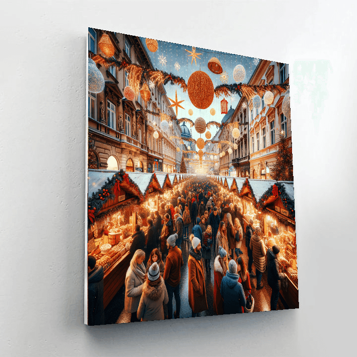 Zagreb Advent - Croatia Paint By Number