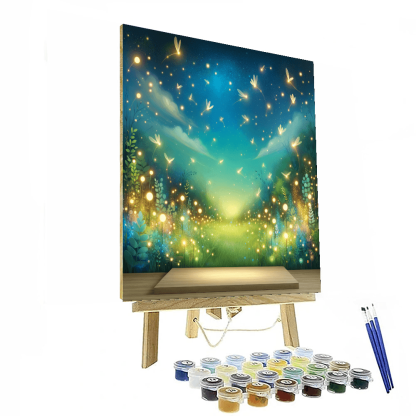 Dancing With Fireflies Paint By Number