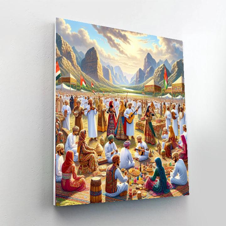 Oman World Tourism Day - Oman Numbered Painting Kits
