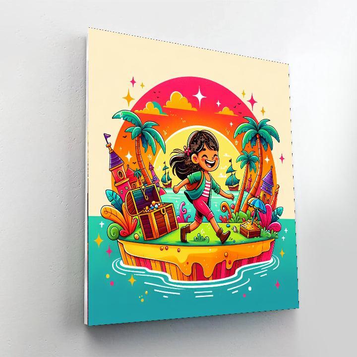 Mystic Island Adventure Paint By Numbers Kits