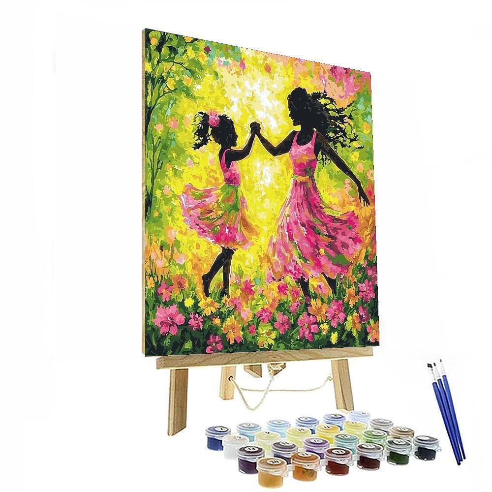 Mothers And Daughters In Harmony DIY Paint By Numbers