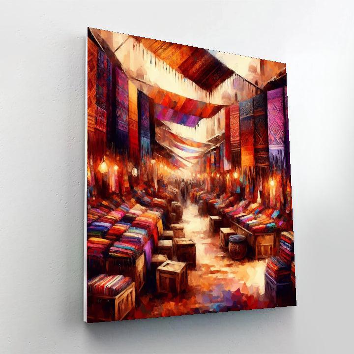 Bohemian Market Delight Paint By Color