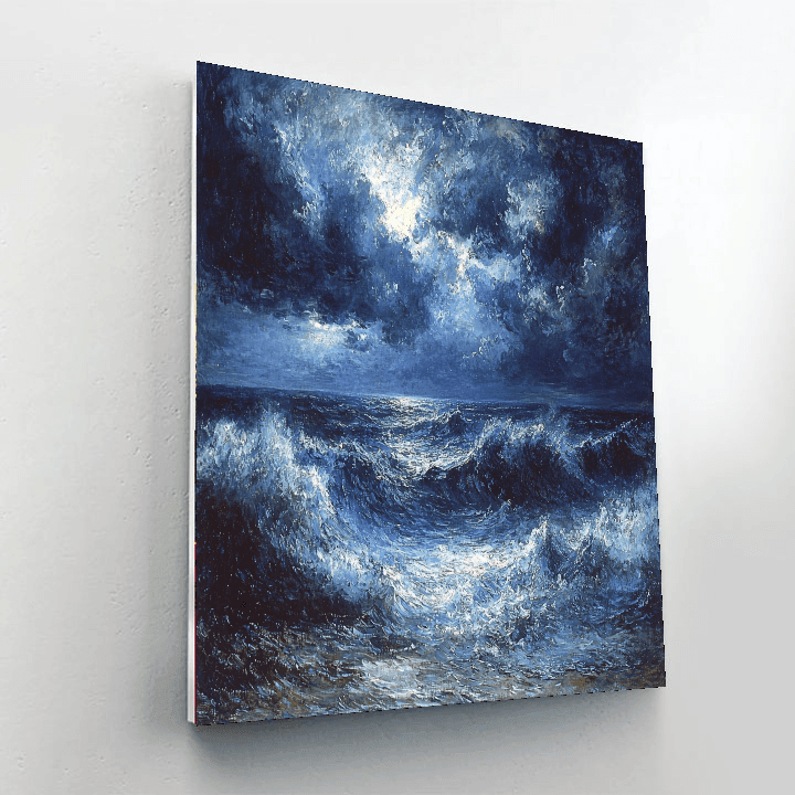 J.M.W. Turner Inspired Emotional Storms  Paint By Numbers Art