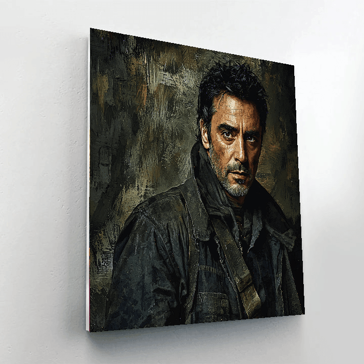 Javier Bardem: The Intensity Of The Spanish Star Paint By Numbers Kits