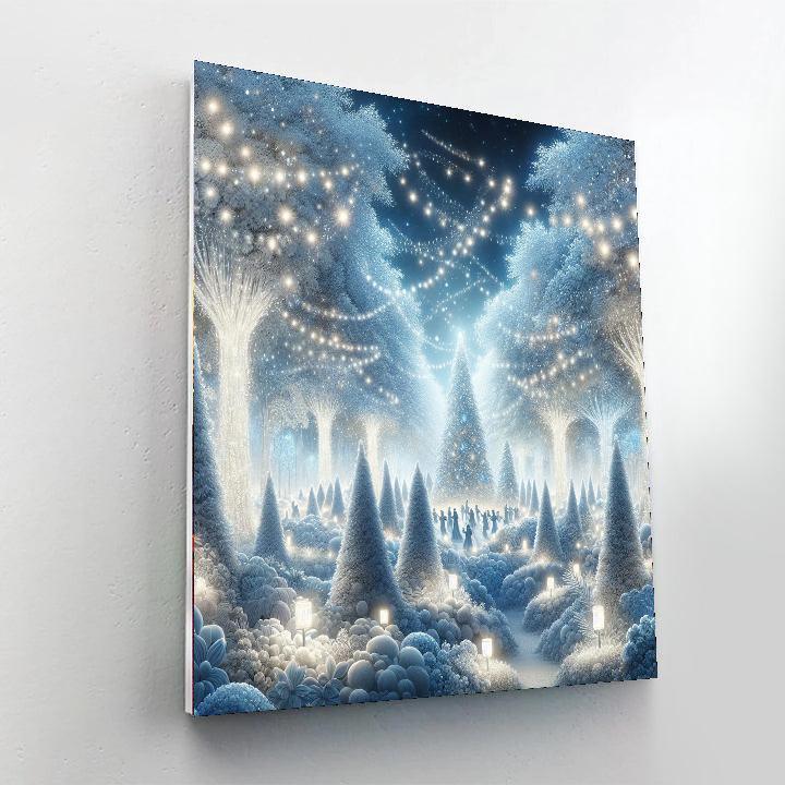 Winter Wonderland Celebration Paint By Numbers Art