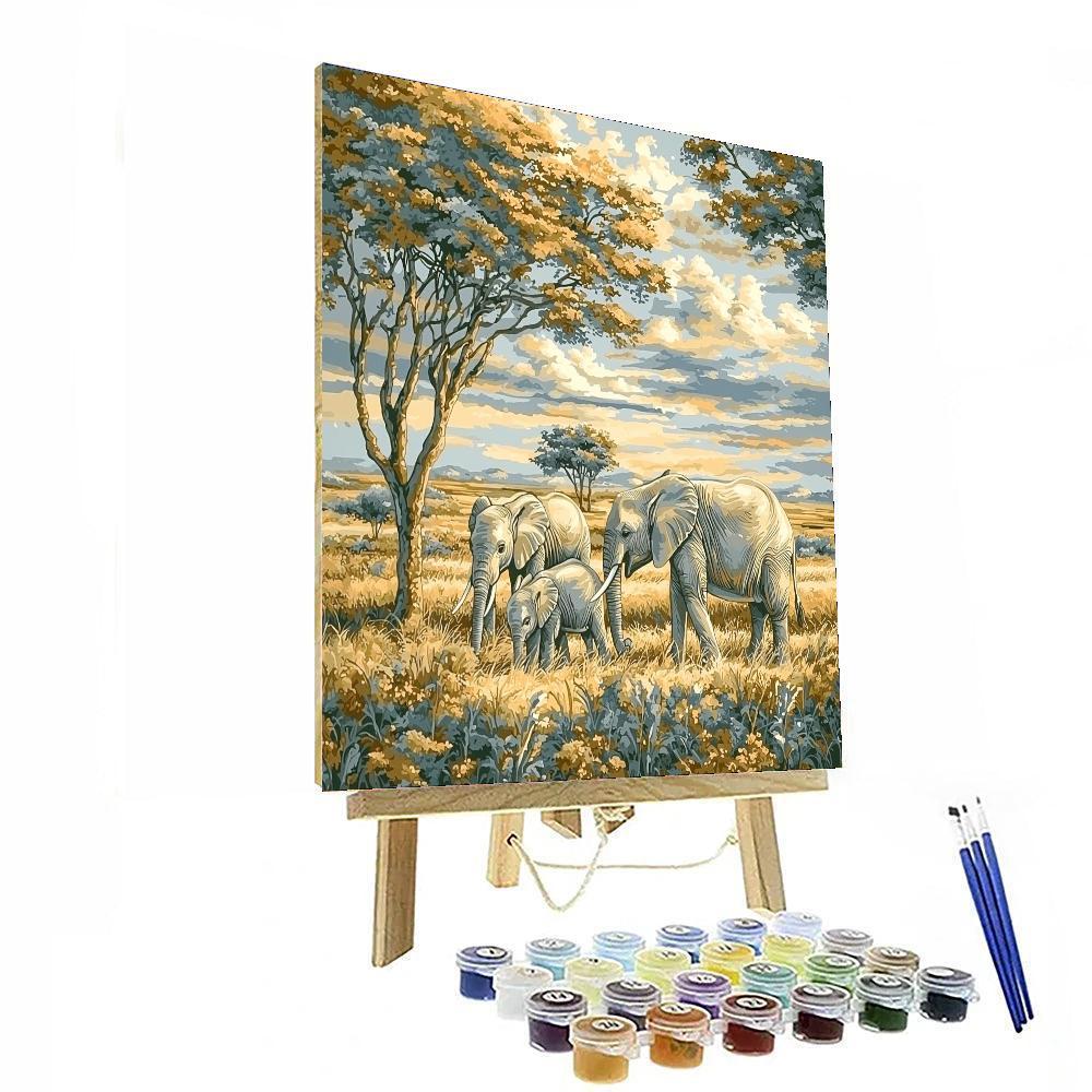 Gentle Giants Of Love Paint By Numbers Kits
