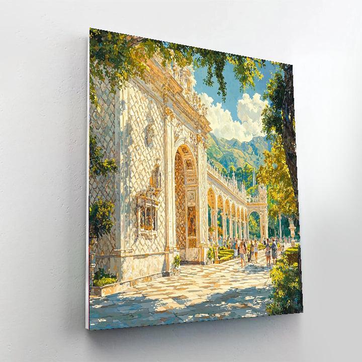 Palazzo Dei Diamanti Paint By Color