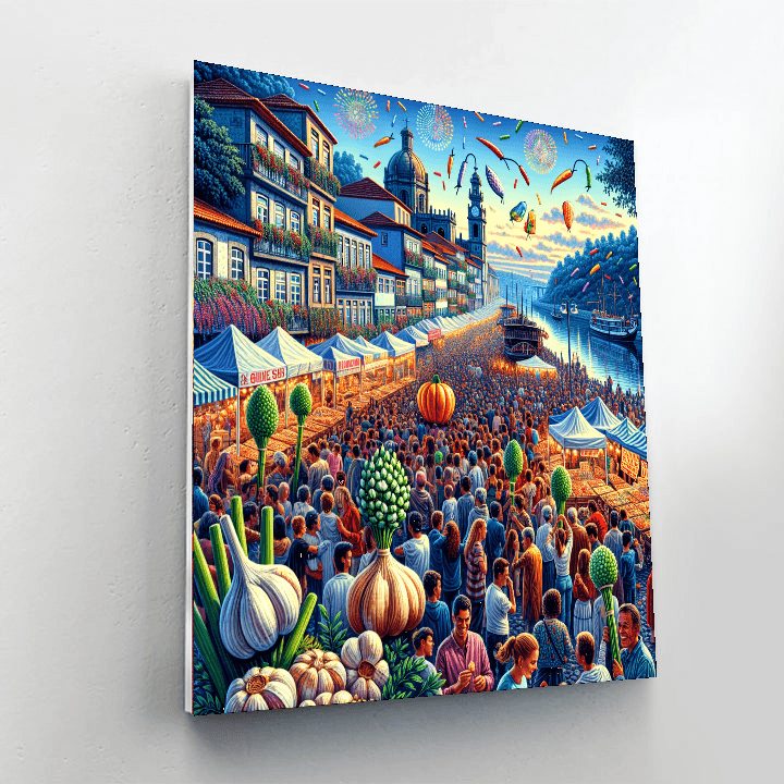 The Festa De São João DIY Paint By Numbers